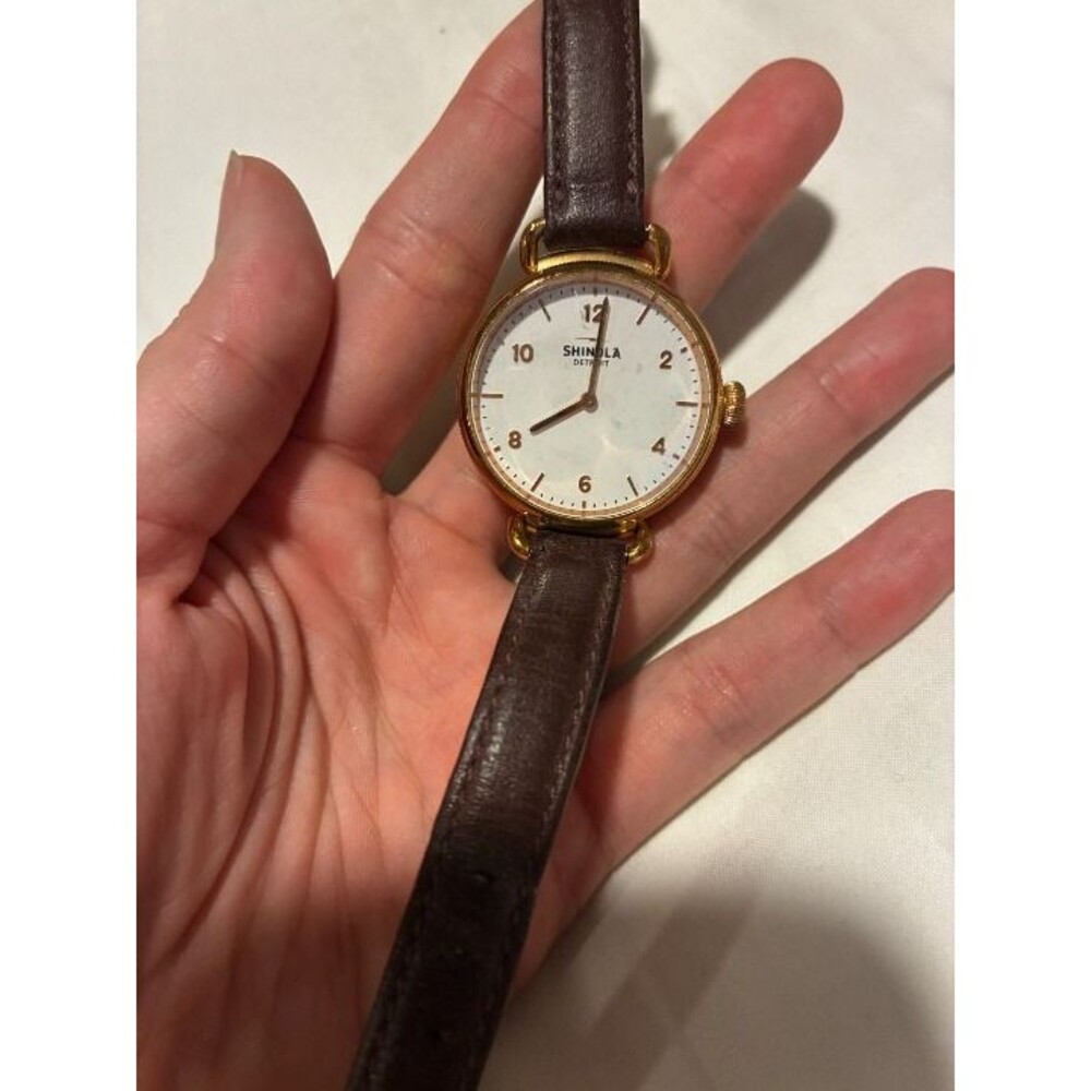Shinola Canfield Brown Strap Women's Watch